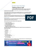 Bab 1. Talking About Self