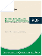 Aquicultura Limnologia e Qualidade Da Agua