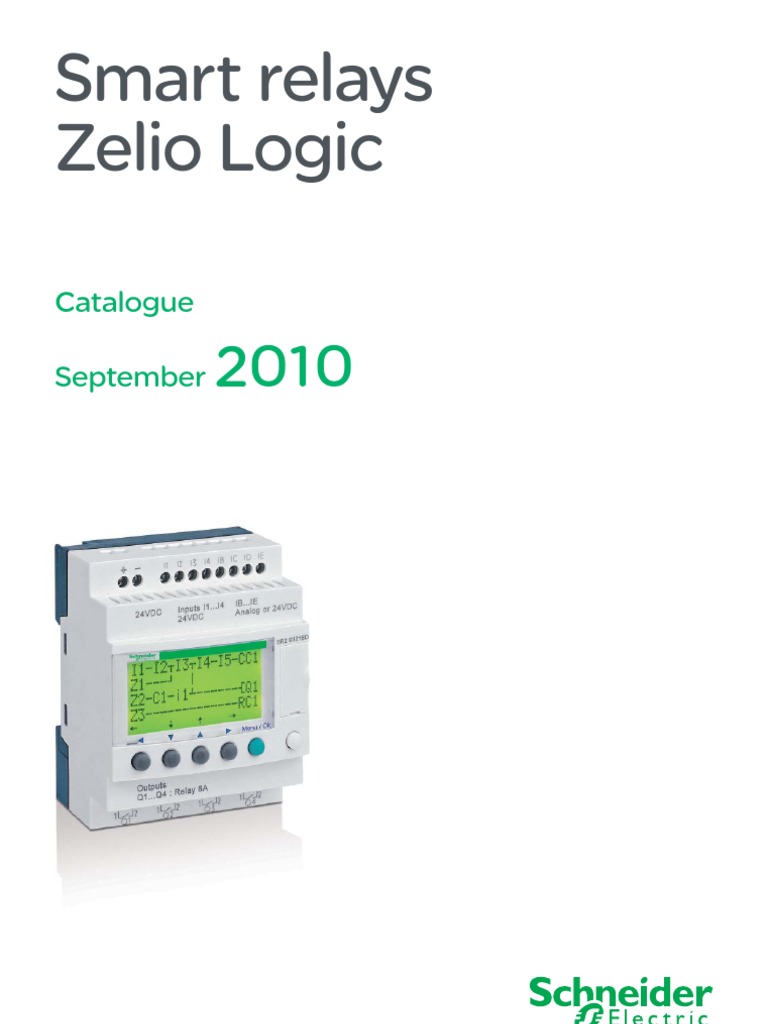 Zelio Smart Relays Catalogue2010 Automation Computer Program
