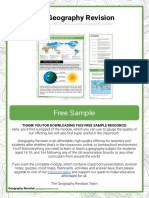 Geography Revision: Free Sample