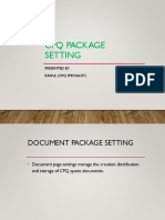 Topic 9- Salesforce CPQ Package Setting