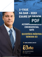 Direito do Trabalho - Questões Inéditas Semana 03