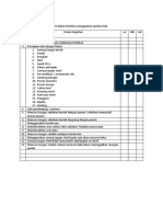 Daftar Tilik For Latihan