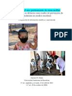 Efectos Del Uso Permanente de Mascarillas Contribución A Su Difusión Como Medio de Prevención de Pandemias en Medios Escolares