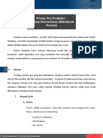 Proses Pra Produksi - Konsep Penceritaan (Membuat Premis)