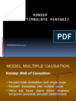 Konsep Dasar Timbulnya Penyakit