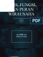 Jenis, Fungsi, Dan Peran Wirausaha