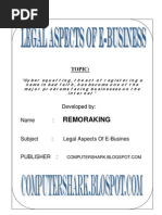 Download Cyber Squatting by Baronremora SN54767596 doc pdf