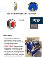 Teknik Pemrosesan Polimer Serat