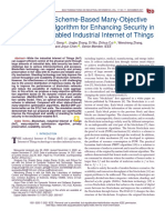 A Sharding Scheme-Based Many-Objective Optimization Algorithm For Enhancing Security in Blockchain-Enabled Industrial Internet of Things