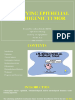 Calcifying Epithelial Odontogenic Tumor