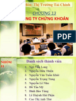 Bài Thuyết Trình Công Ty Chứng Khoán