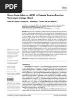 Stress-Strain Behavior of FRC in Uniaxial Tension