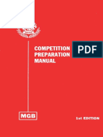 MGB Competition Preparation Manual