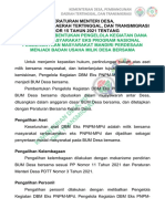 1 Village Summary PermenDesa PDTT 15 Tahun 2021