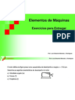 Exercicio Elementos de Maquinas 1