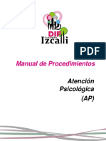 Manual Procedimiento Psicología