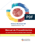 Procedimientos DIF Clínica Psicológica