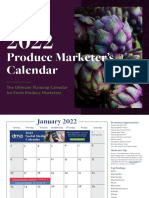 2022 Produce Marketer’s Calendar: The Ultimate Planning Calendar for Fresh Produce Marketers