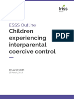 ESSS Outline: Children Experiencing Interparental Coercive Control