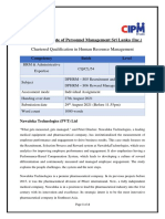DPHRM - Assignment (DPHRM-S5 S6) - CQCL54