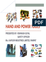 Hand and Power Tools Ppt
