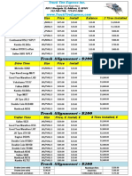 Truck Tire Express PriceList