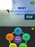 Aaa Introduction To Muet 2021 Detailed Version