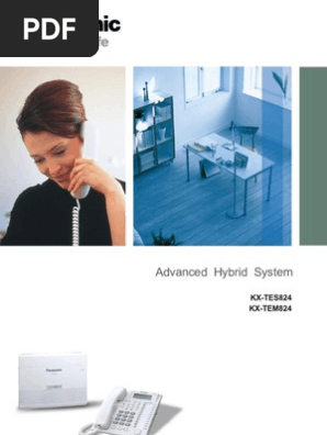 Panasonic KX-TES824 Brochure | PDF
