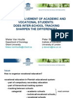 (Word Version - Full Paper) - Study Involvement of Academic and Vocational Students: Does Inter-School Segregation Sharpen The Difference?