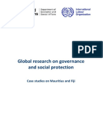 Governance Shapes Social Protection Paths in Mauritius and Fiji