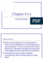 Chapter Five: Writing Ethically