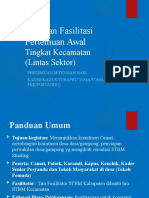 Pertemuan Awal Tingkat Kecamatan