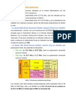 Frecuencias SAT