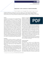 Effect of Egg Incubation Temperature On The Occurrence of Skeletal Deformities in Solea Senegalensis