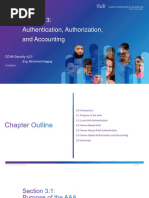 Chapter 3 - Authentication, Authorization, and Accounting - Compressed