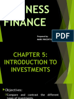 Business Finance: Prepared By: Mark Vincent B. Bantog, LPT