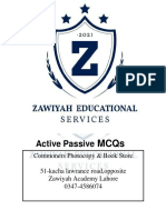 Active Passive: Commoners Photocopy & Book Store 51-Kacha Lawrance Road, Opposite Zawiyah Academy Lahore 0347-4586074