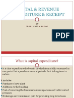 Capital & Revenue Expenditure