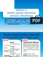 Tugas Resume PPT Modul 3 Bahasa Indonesia