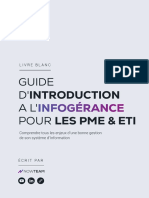 Guide Introduction Infogerance - Nowteam
