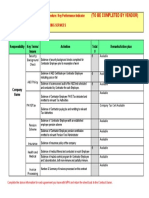 Blank Contractor Compliance Monitoring List For Vendors To Complete - ....