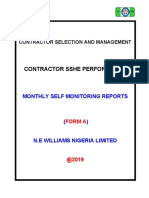 Contractor SELECTION AND Managemen Cover Page