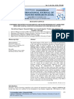 Customers Perception On Food Service and Water Microbiology Laboratory From The National Institute of Hygienics of Lome From 2012 To 2020