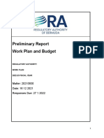 2021 12 16 Work Plan Budget 2022-23 Preliminary Report