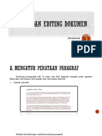Format Dan Editing Dokumen