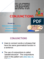 Conjunctions: Present by