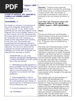 Sps. Fortunato Santos and Rosalinda Santos vs. CA