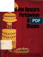 Adat Dan Upacara Perkawinan Daerah Maluku