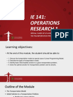 IE141_IX.a. Transportation Model